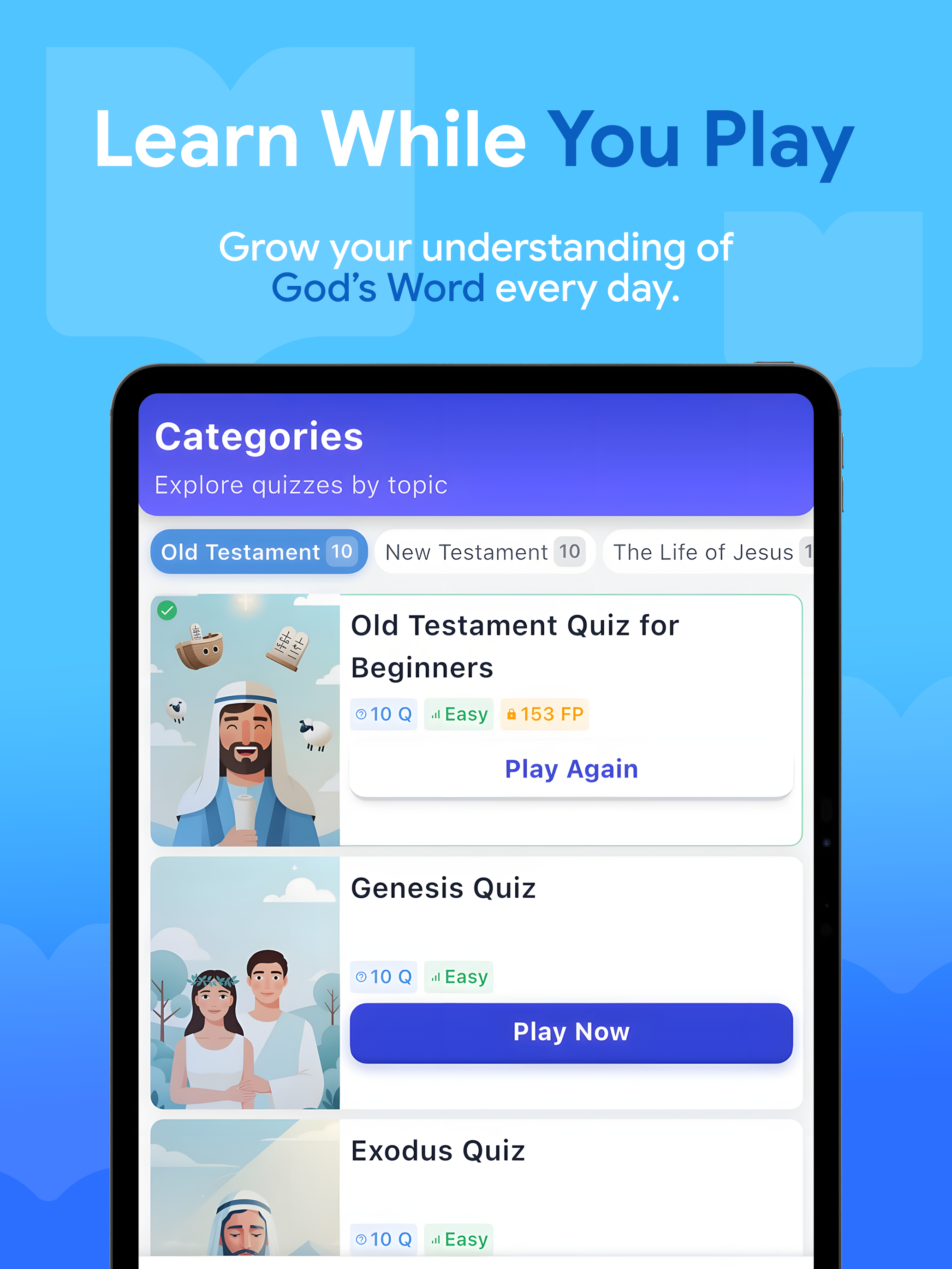Bible Quiz: Daily Trivia