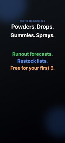Re:Stock: Supplement Tracker Screenshot 8 of 8