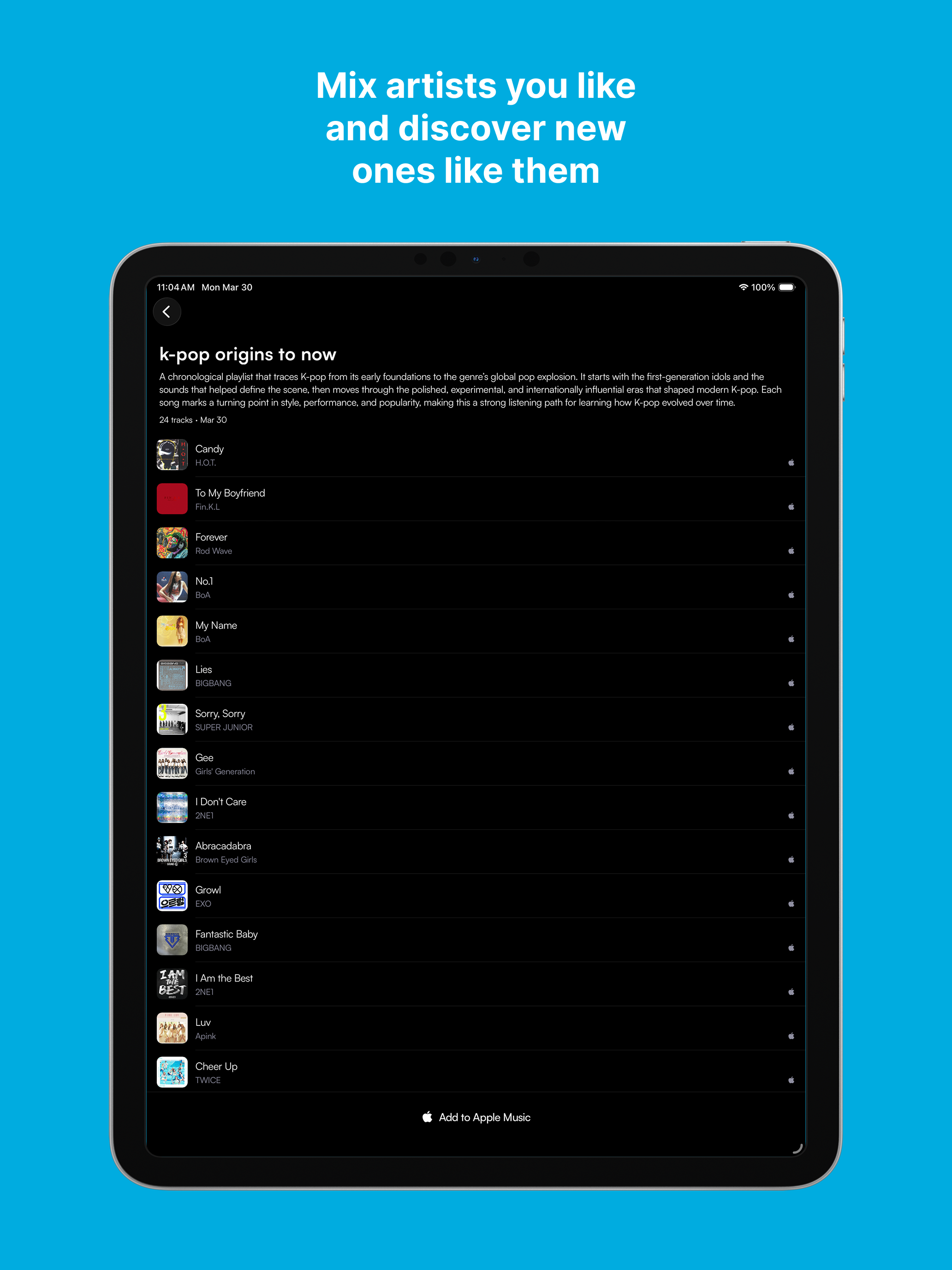 vibelist: ai music playlists screenshot 6