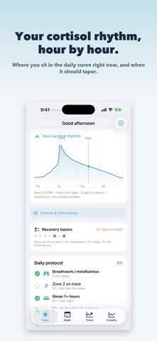 CalmTide: Cortisol Tracker Screenshot 8 of 10