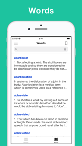 Classical Root Dictionary screenshot