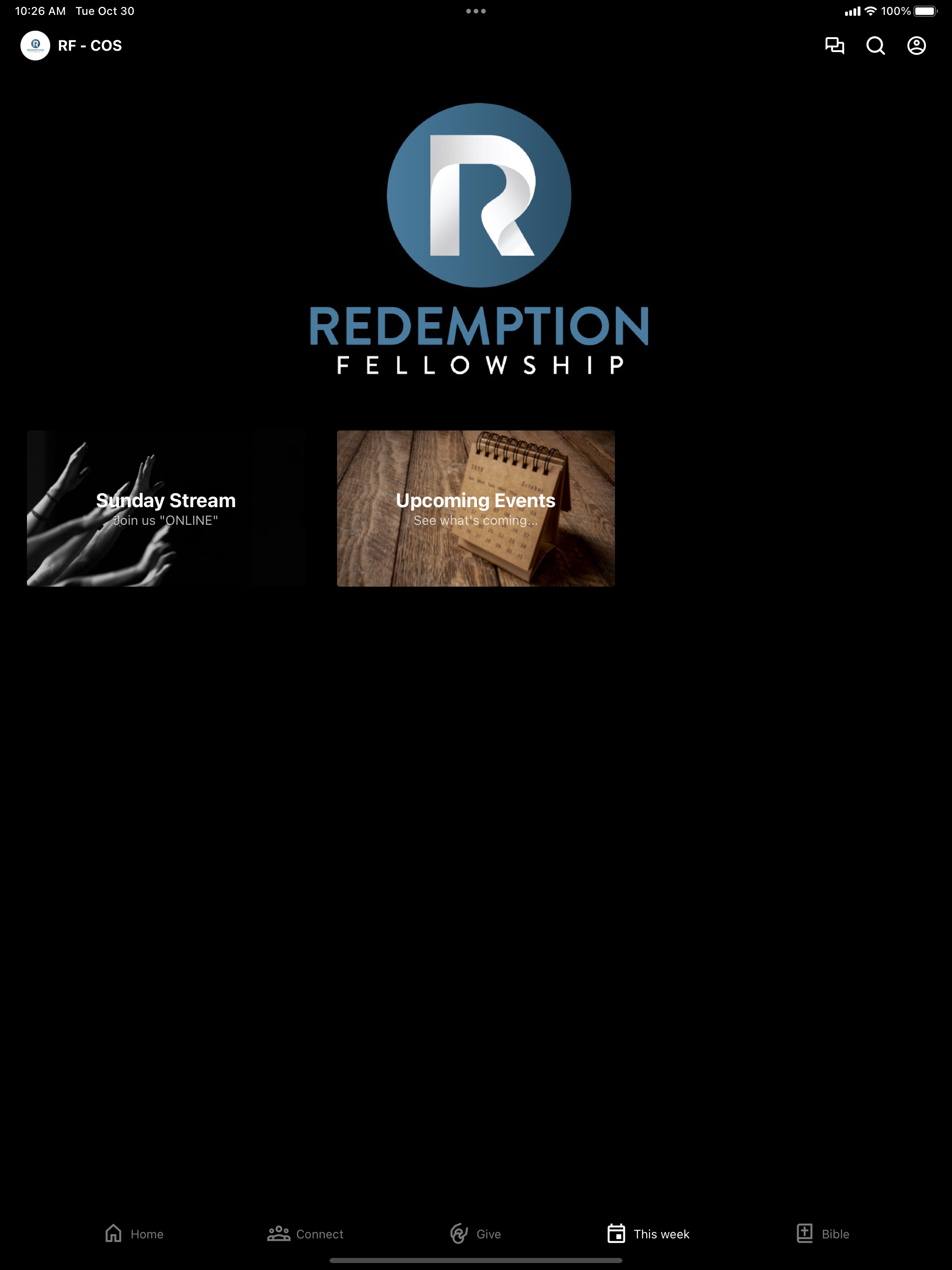 Redemption Fellowship COS screenshot 6