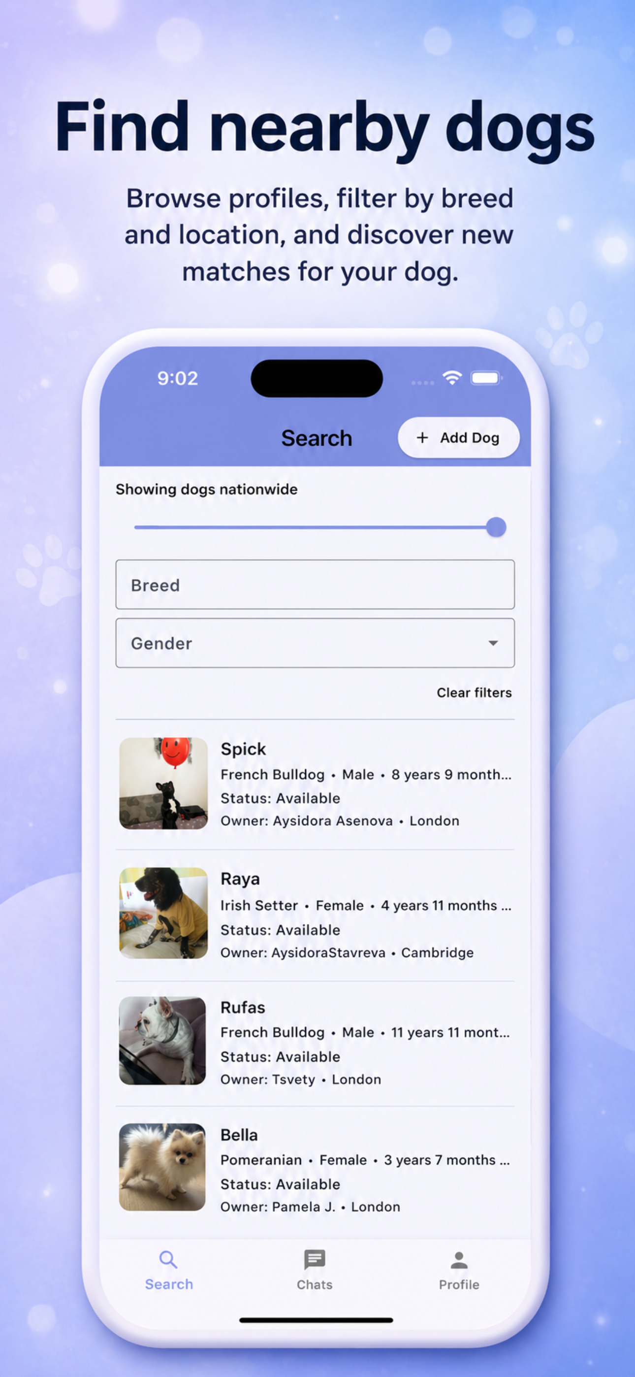 Dogs Dating app screenshot 3