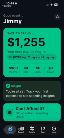 PocketPlan AI app screenshot