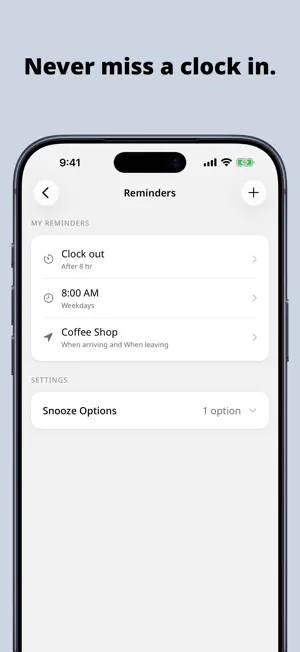 Clocket: Time Clock Work Hours screenshot 8