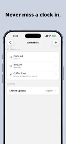Clock In: Work Hours Tracker Screenshot 8 of 8