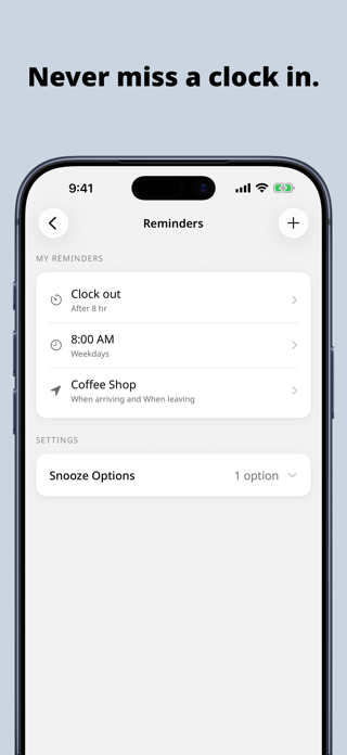 Clock In: Work Hours Tracker Screenshot 8 of 8