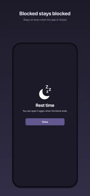 Let Me Sleep: Bedtime Blocker screenshot 1