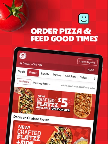 Pizza Hut UK Delivery&Takeaway iPad screenshot 1