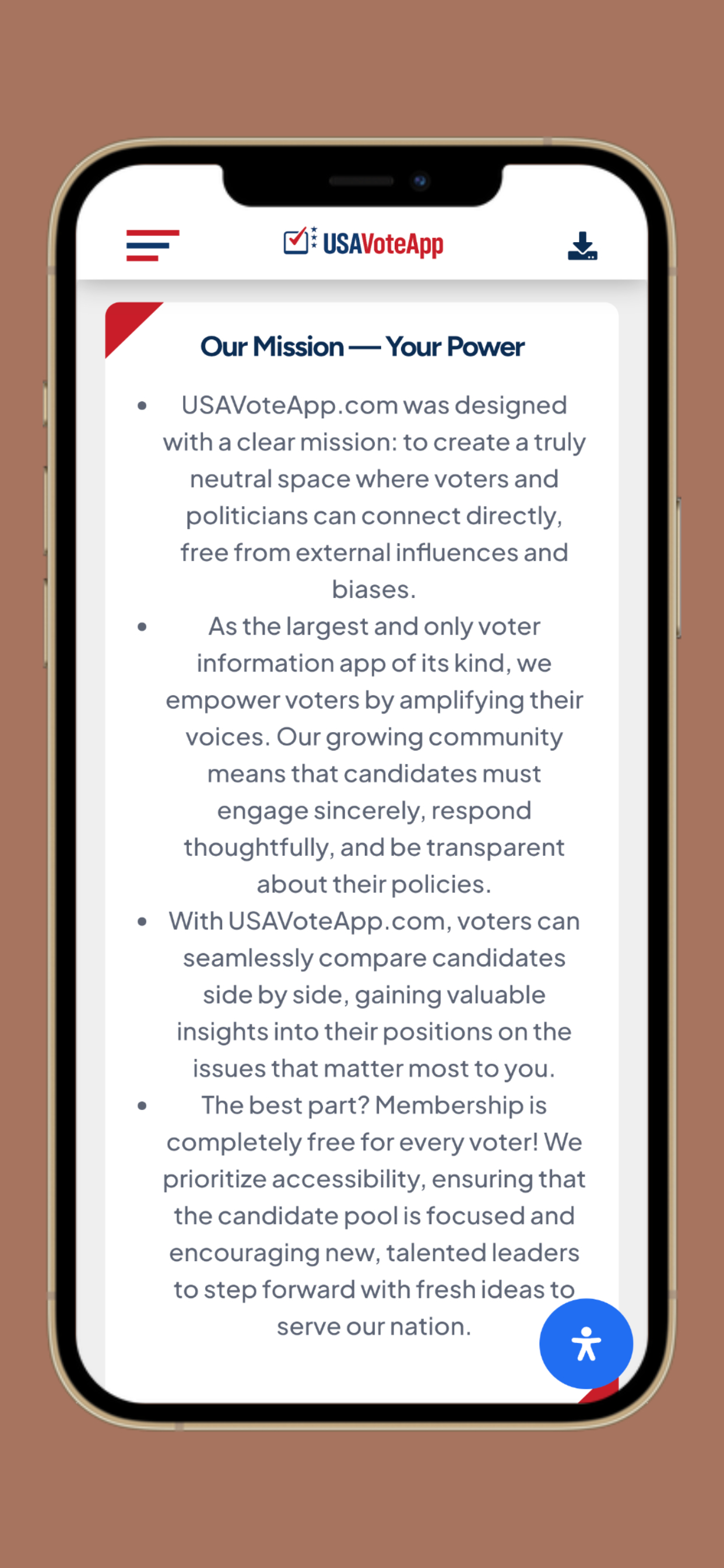 USA Vote App screenshot 5