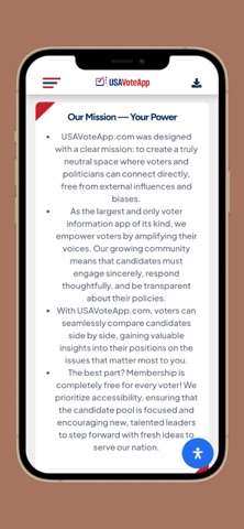USA Vote App Screenshot 5 of 7