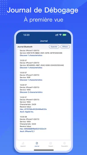 Capture d'écran de Assistant Bluetooth sur iPhone 6