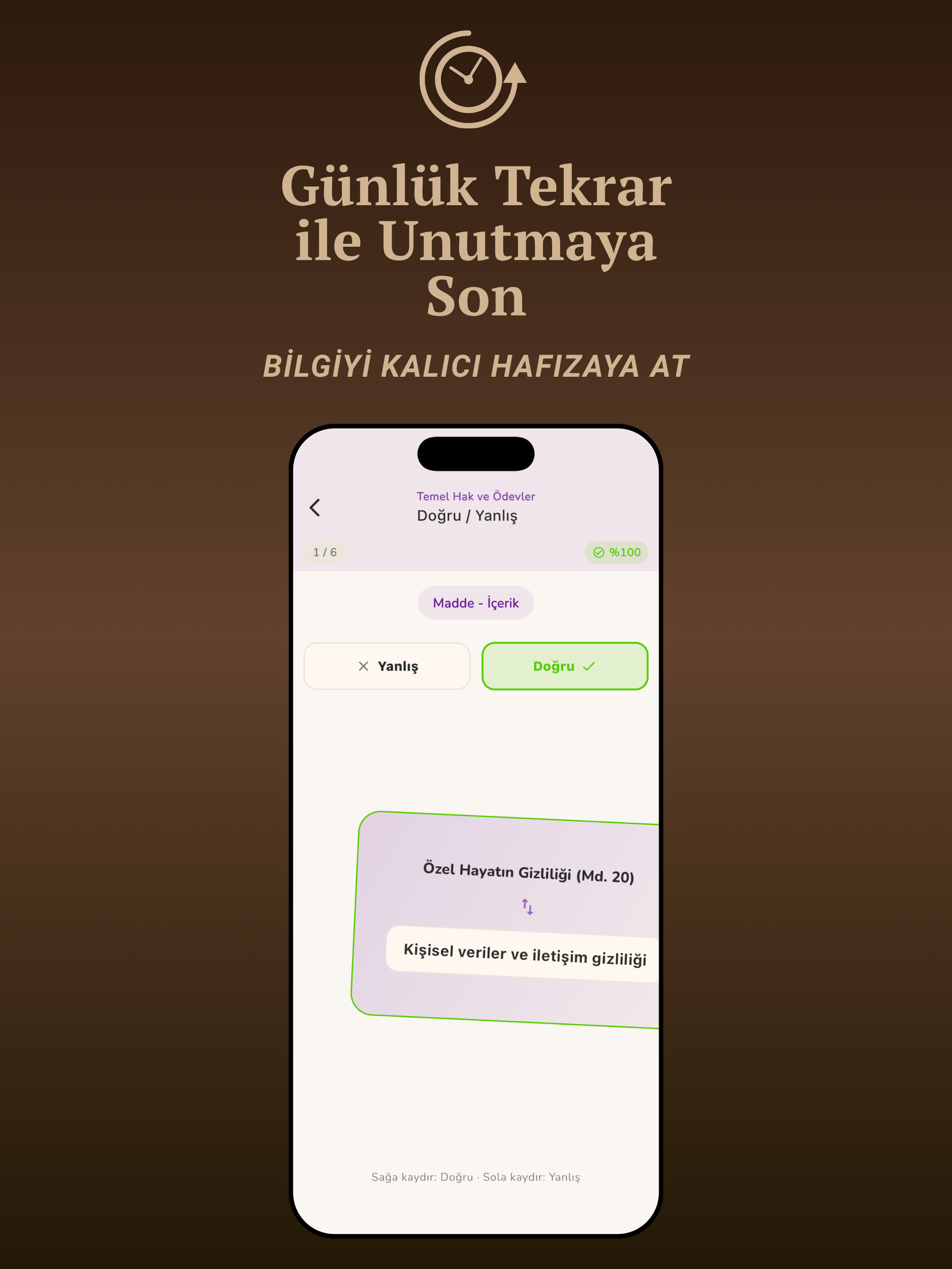 KPSS Kartları: Vatandaşlık screenshot 8