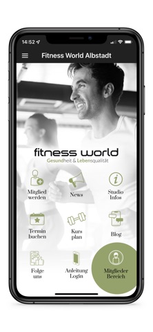 Fitness World Albstadt screenshot