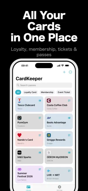 CardKeeper: Wallet Pass Maker screenshot 1