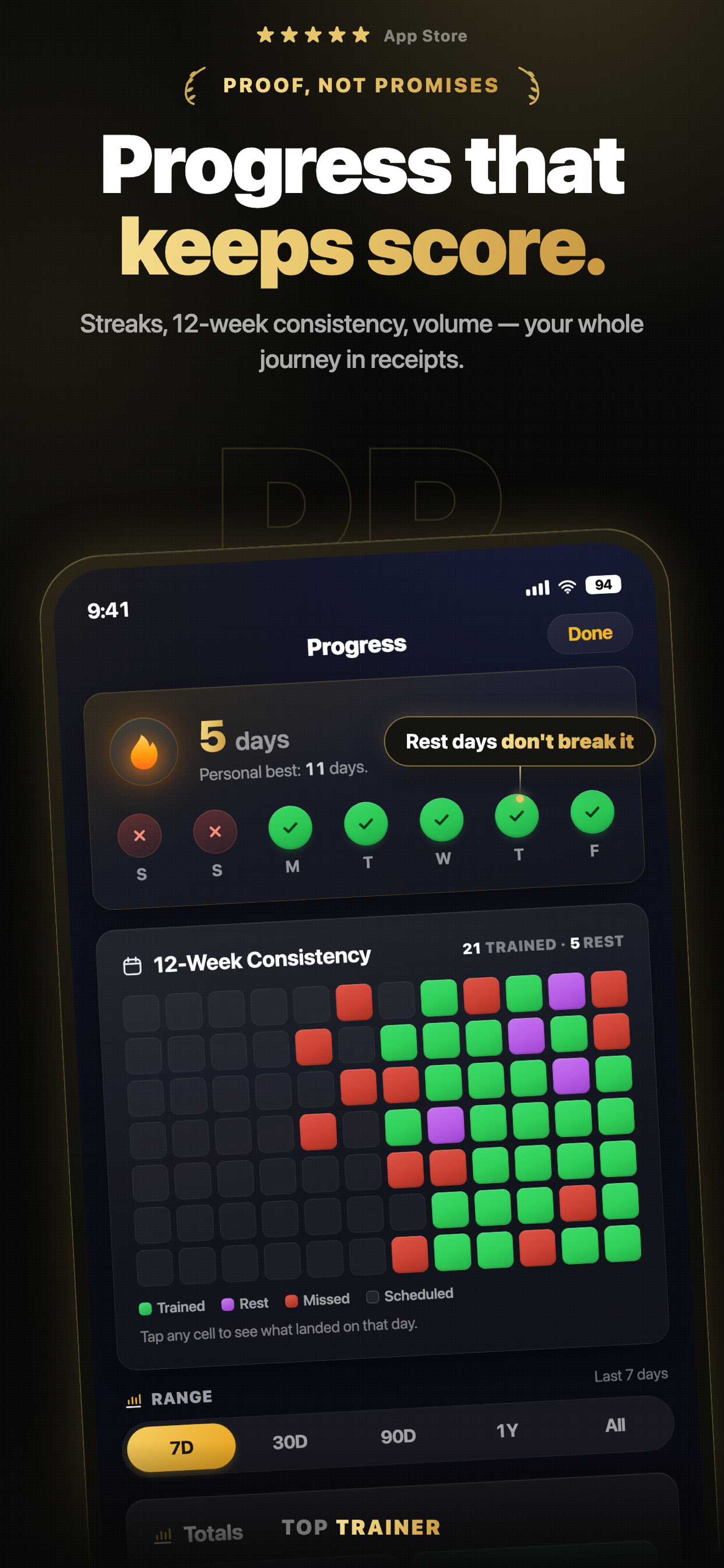 Top Trainer: AI Fitness Coach screenshot 7