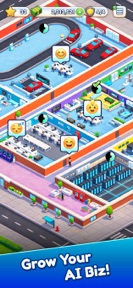Idle AI Tycoon: Tech Empire screenshot