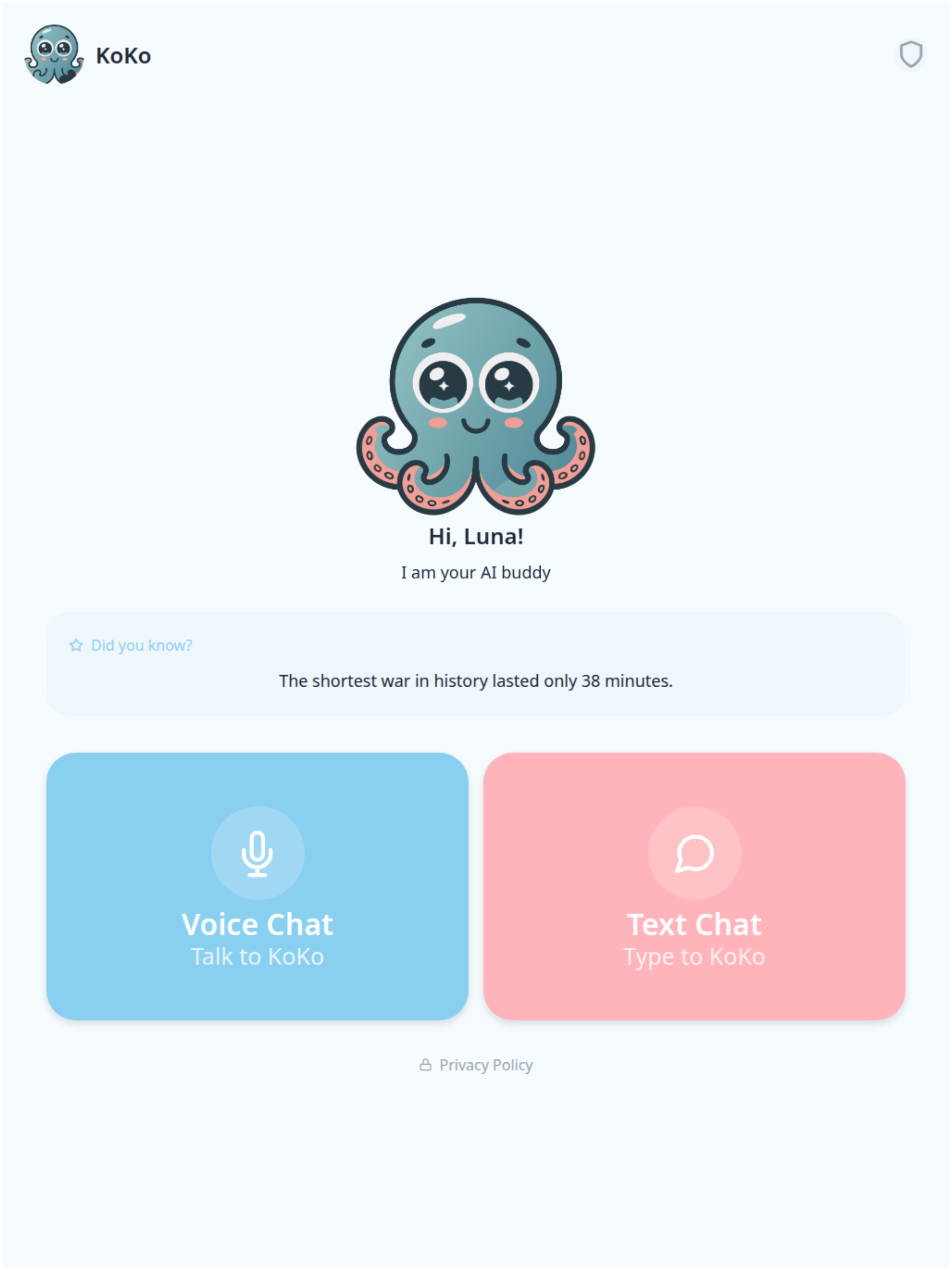 KoKo - Safe AI for Kids