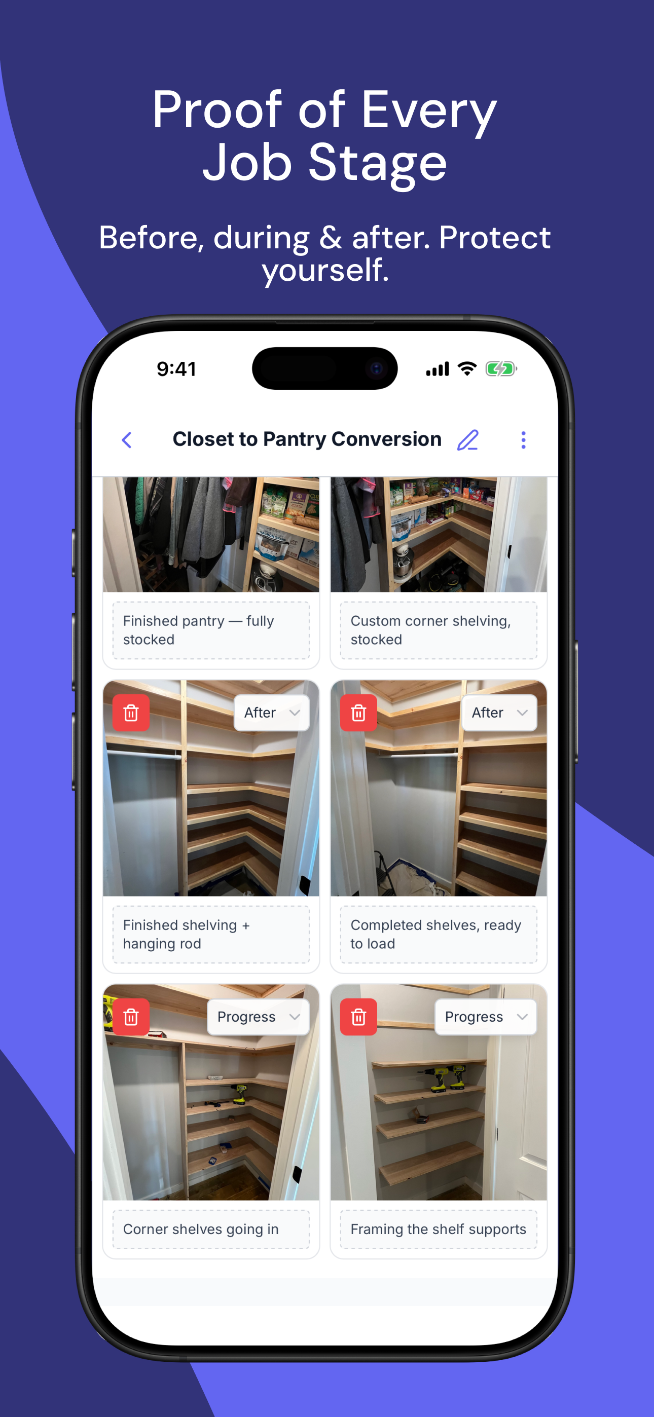 Werkly: Job Tracker & Invoices screenshot 4