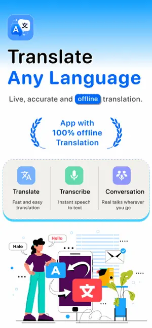 Translate Offline TTS screenshot 1