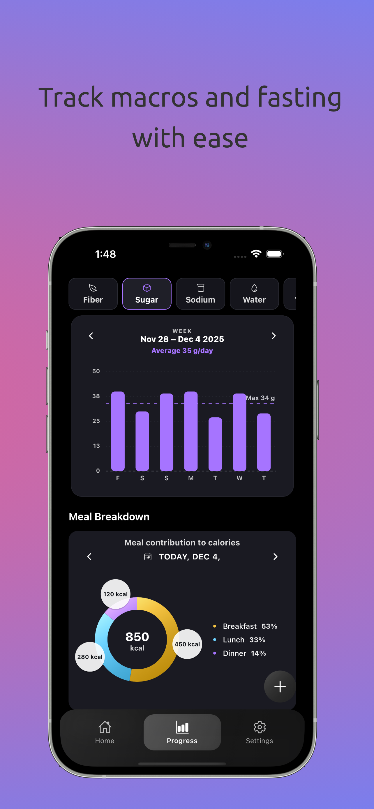 FitnessGO: Fasting & Calorie screenshot 4