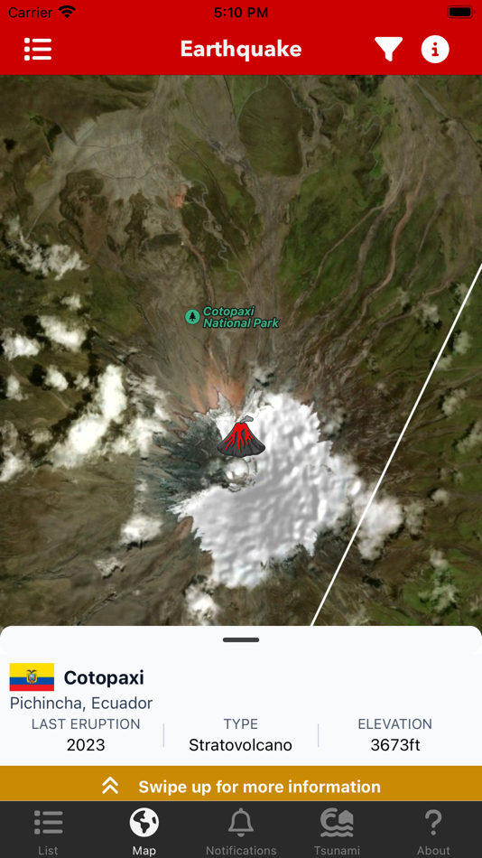 #5. Earthquake: Quake Tracker (iOS) 由: Mobeezio, Inc.