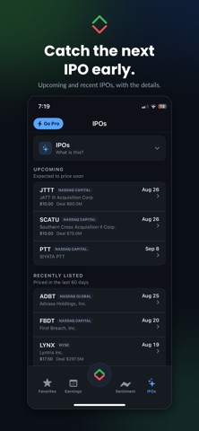 Arbtrage: Earnings & Options Screenshot 9 of 10