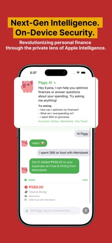 Piggy Money Manager screenshot