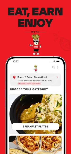 Burros & Fries Inc screenshot 1