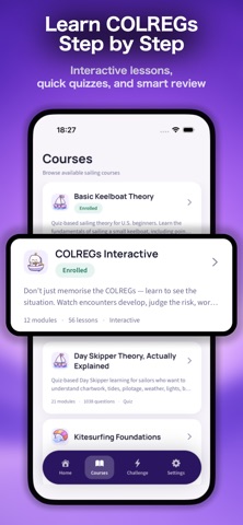 SailQuiz: Sailing Exam Prep Screenshot 2 of 10