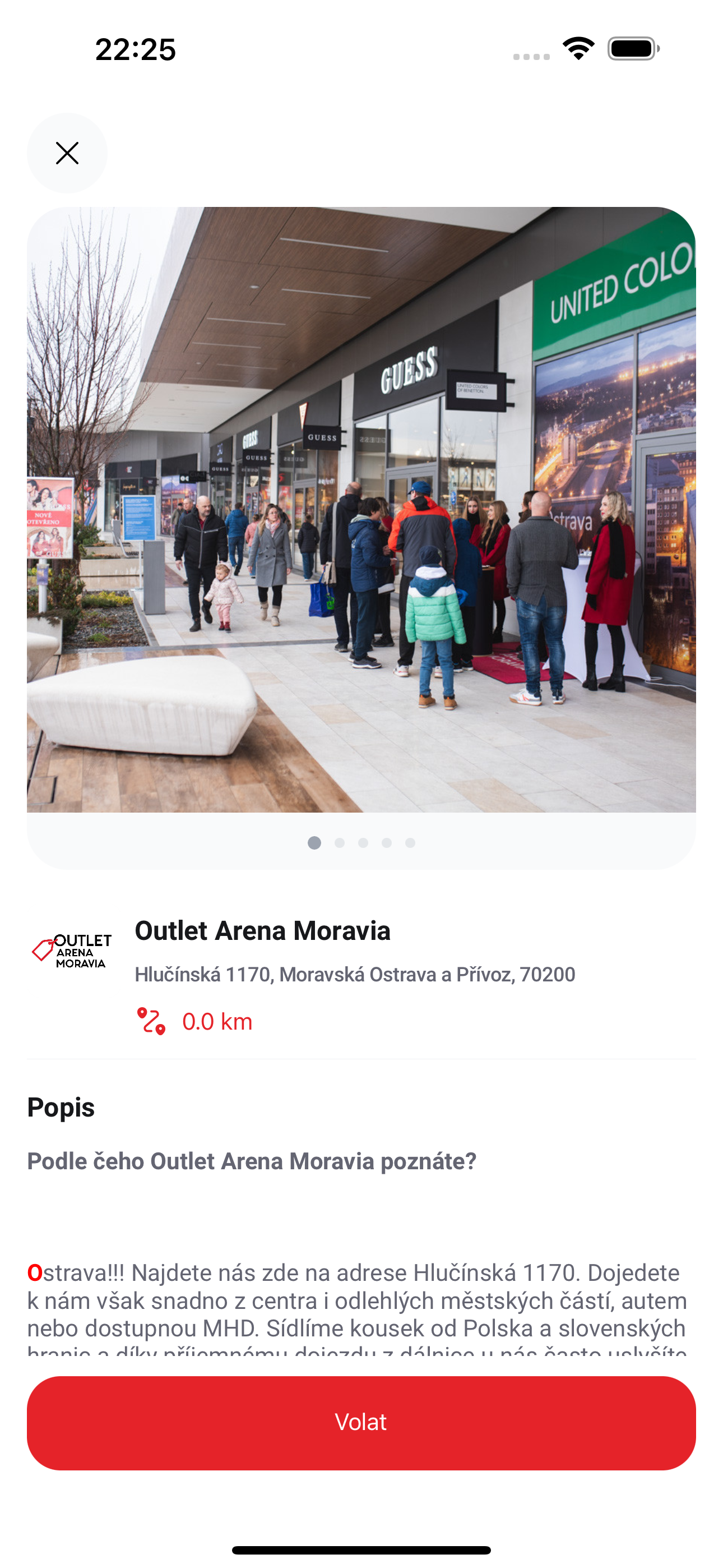 Outlet Arena Moravia