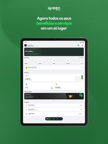 iGreen Club iPad screenshot 1