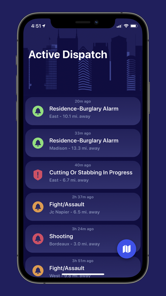 #1. Nashville Active Dispatch (iOS) 由: Scott Quintana