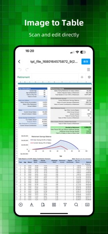 Spreadsheets Editor-Sheet View Screenshot 3 of 5