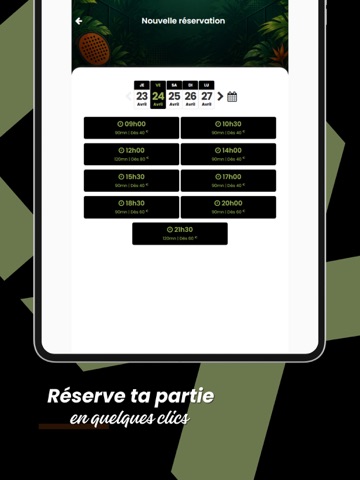 Jungle Padel iPad screenshot