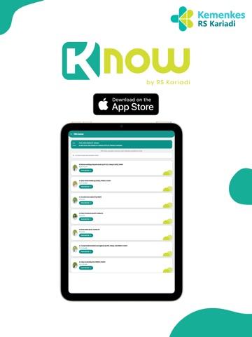 KNOW By RS Kariadi iPad screenshot 8