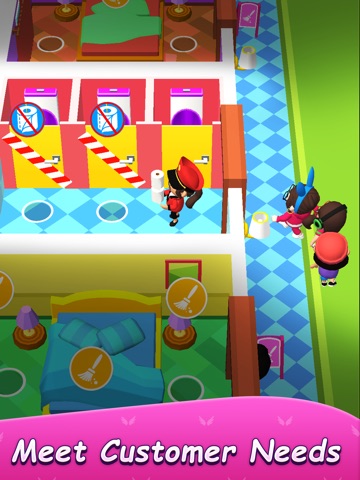 Queen Hotel Simulator iPad screenshot