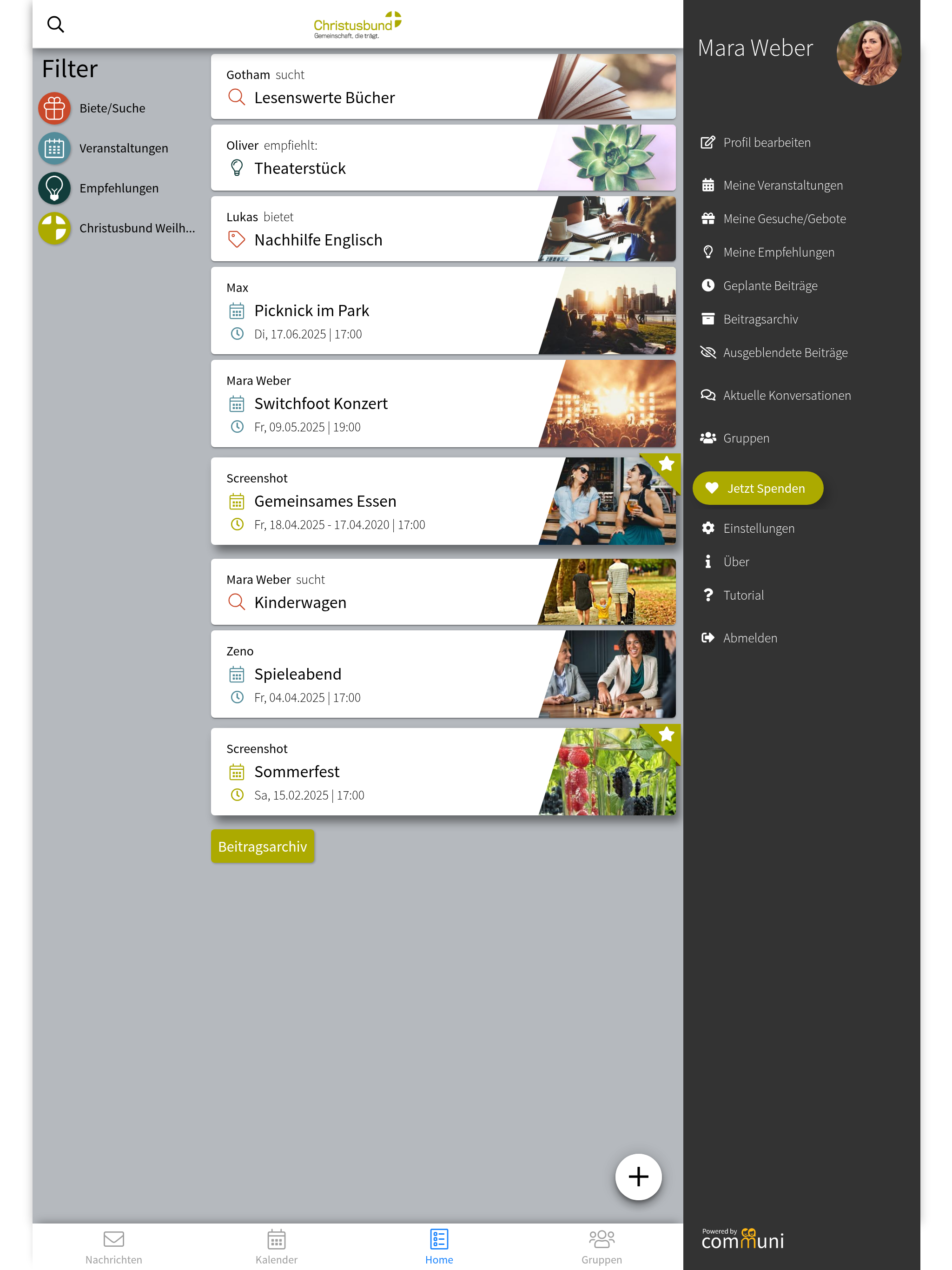 Christusbund Weilheim screenshot 9