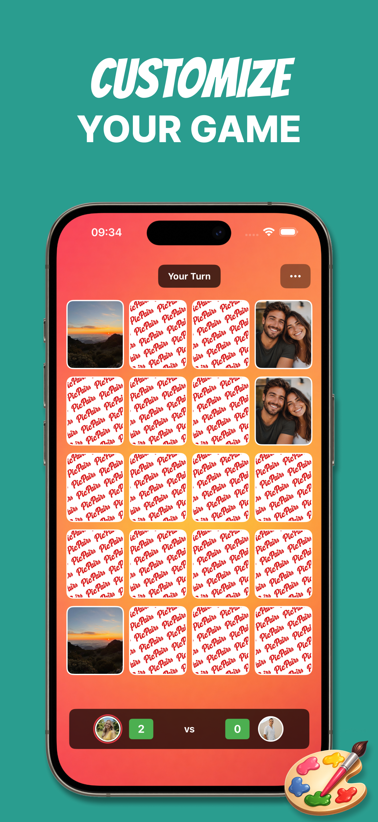 Photo Memo Game: Pic Pairs