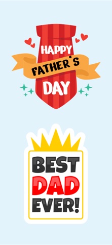Fathers Day Emojis screenshot