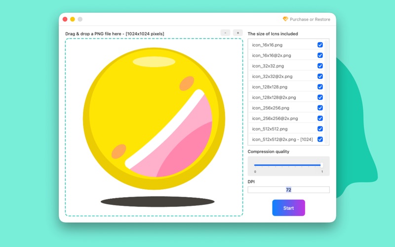 My Icns Maker app screenshot