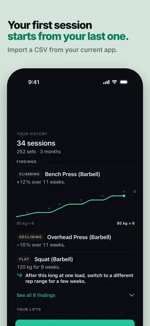 Povver: AI Strength Coach screenshot 2