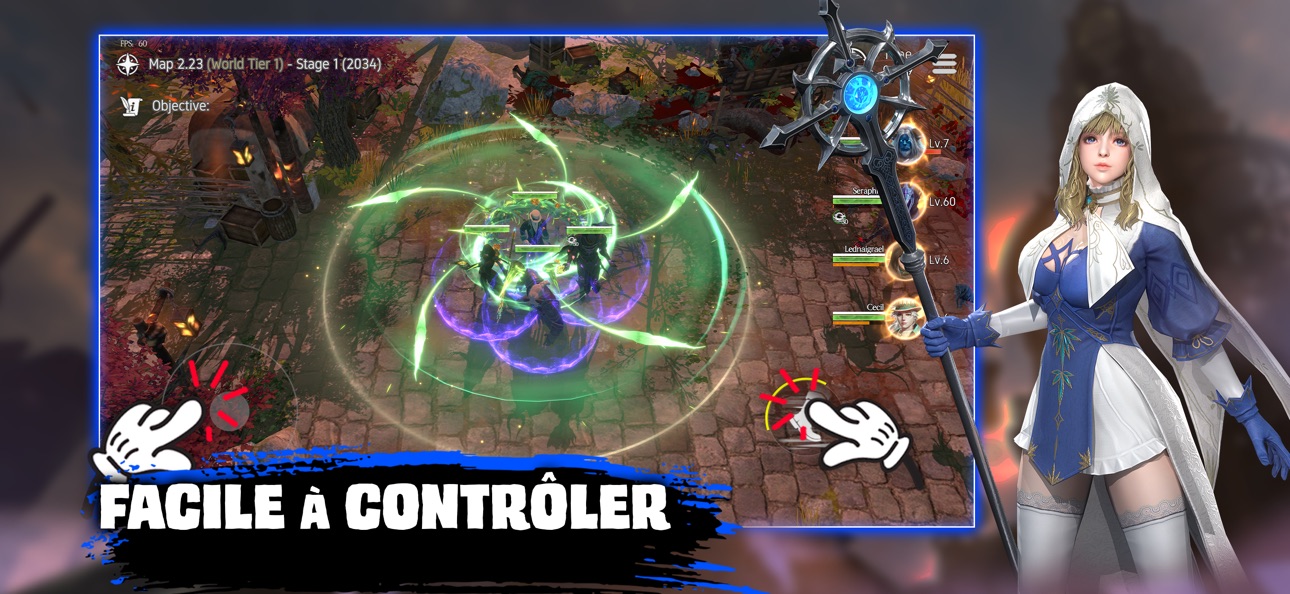 Avalar: Raid of Shadow iOS Mod IPA screenshot 2 - iOS game interface