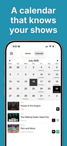 Next Episode - Track TV Shows iPhone screenshot