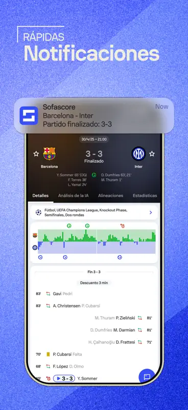 Sofascore: Mis marcadores screenshot 2 of 8