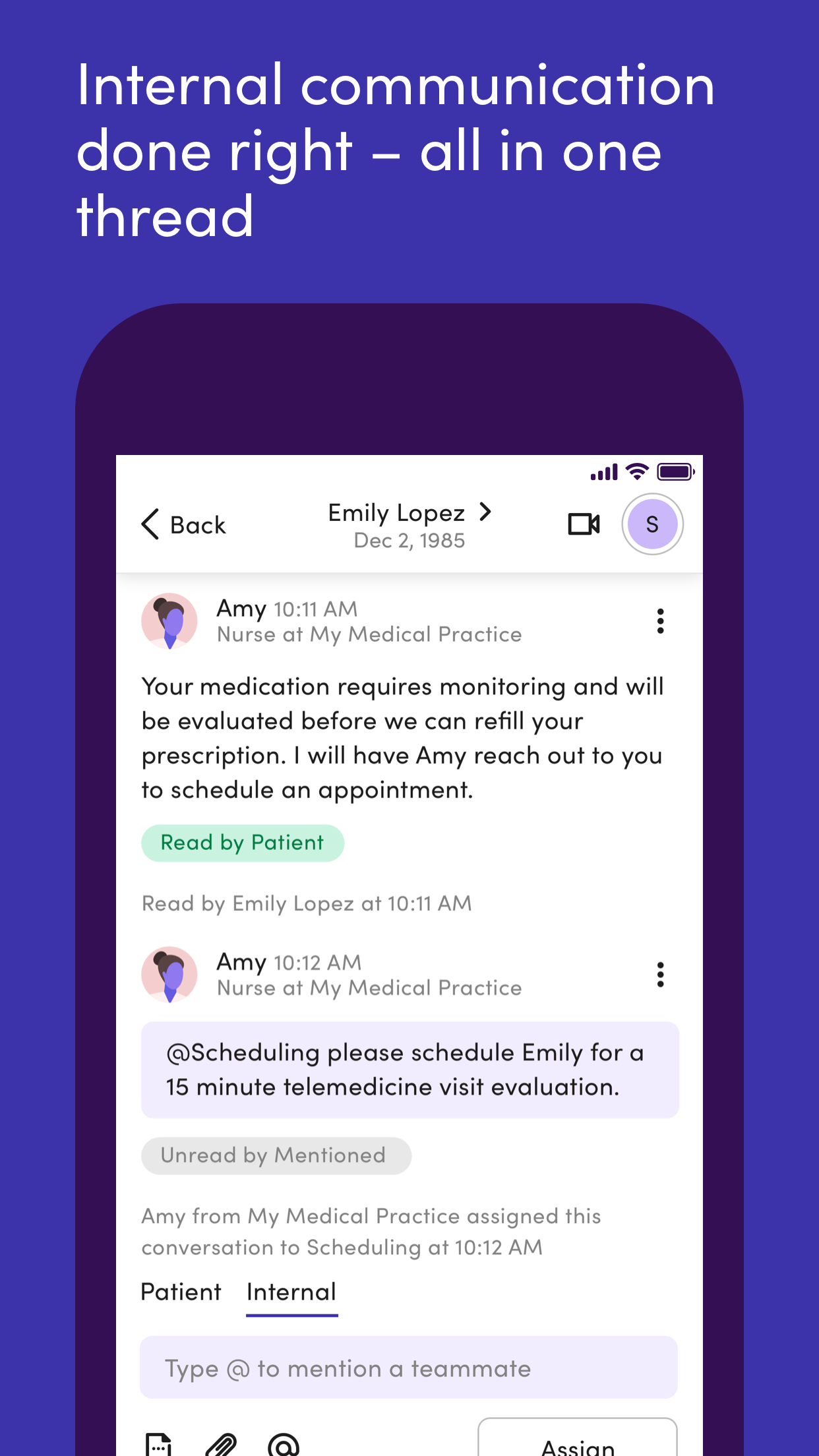 Klara – Patient communication screenshot 4