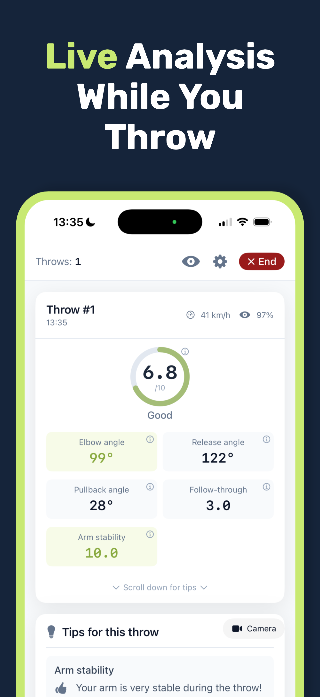 mydart: Darts Throw Analysis screenshot 3