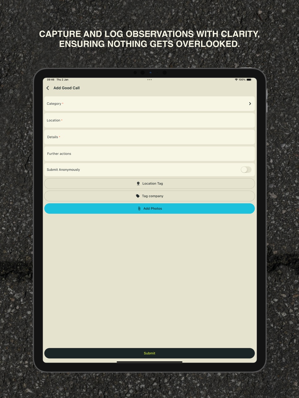 iPad screenshot