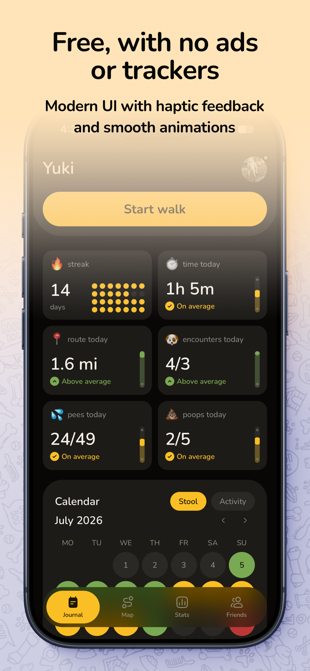 pooki - Dog Walks Tracker screenshot 9