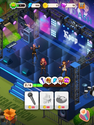 Merge Idol : Merge & Story iPad screenshot